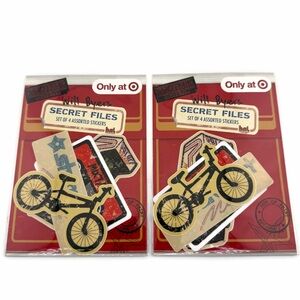 Stranger Things Will Byers Secret Files Set of 4 Stickers - 2 Packs
